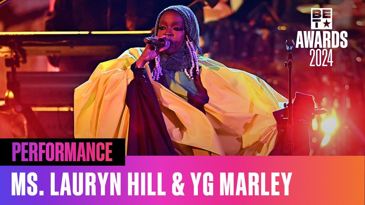 Ms. Lauryn Hill and YG Marley Light Up BET Awards ’24 with ‘Praise Jah In The Moonlight