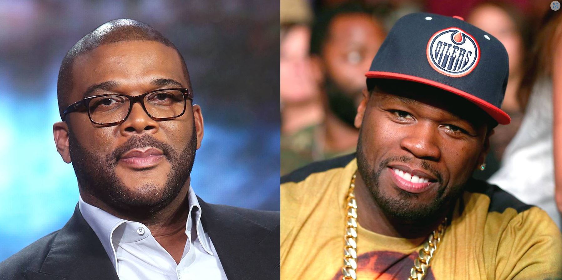Tyler Perry and 50 Cent