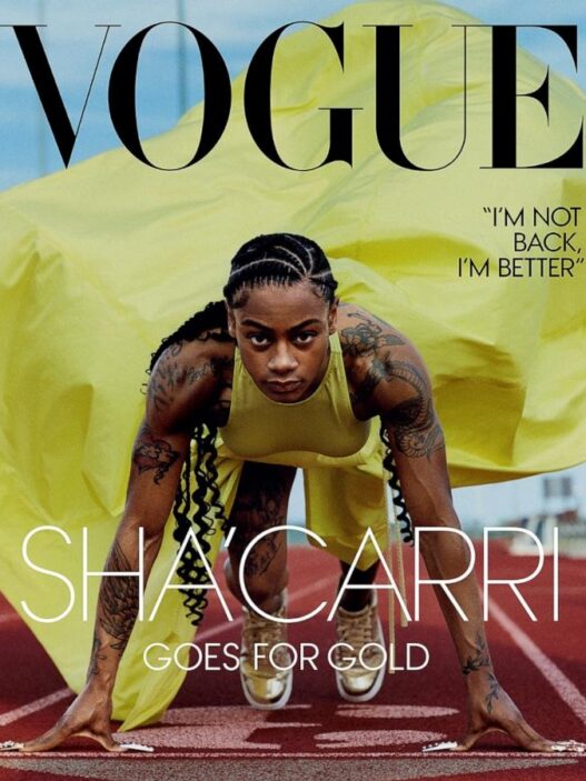 Sha'Carri Richardson's Vogue Debut Ahead of Paris Olympics