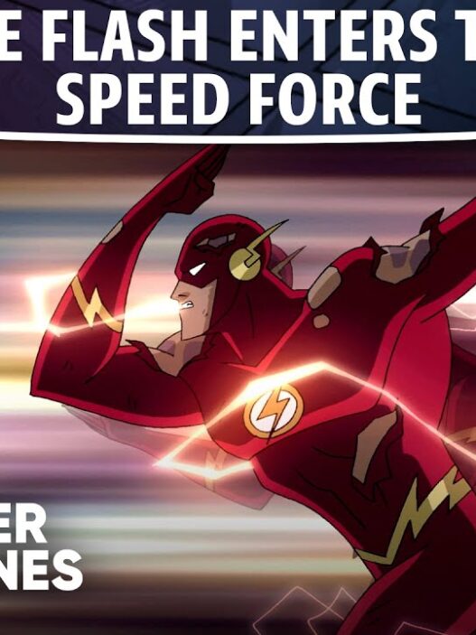 The Flash Enters the Speed Force in Justice League Unlimited